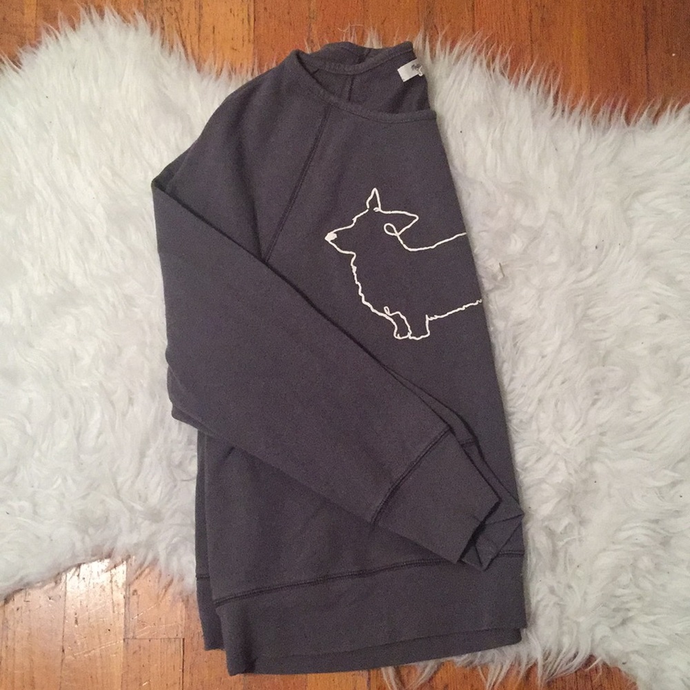 Madewell Corgi Sweatshirt